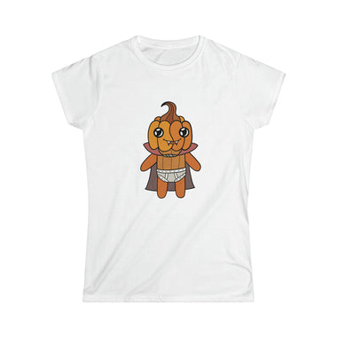 Lloyd the Baby Pumpkin Vampire Women's Softstyle Tee