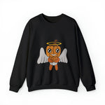 Lloyd the Baby Pumpkin Angel Unisex Heavy Blend™ Crewneck Sweatshirt