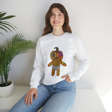 Lloyd the Baby Pumpkin Zombie Unisex Heavy Blend™ Crewneck Sweatshirt