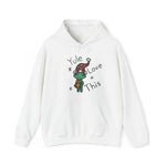 Yule Love this Unisex Heavy Blend™ Hooded Sweatshirt