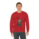 Yule be Sippin' Nog Unisex Heavy Blend™ Crewneck Sweatshirt