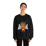 Lloyd the Baby Pumpkin Angel Unisex Heavy Blend™ Crewneck Sweatshirt