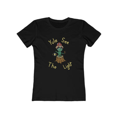 Yule see the Light Women's The Boyfriend Tee