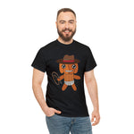 Lloyd the Baby Pumpkin Cowboy Unisex Heavy Cotton Tee