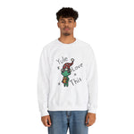 Yule Love this Unisex Heavy Blend™ Crewneck Sweatshirt