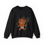 Lloyd the Baby Pumpkin Devil Unisex Heavy Blend™ Crewneck Sweatshirt