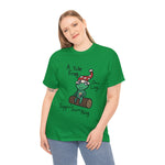 Yule be Sippin' Nog Unisex Heavy Cotton Tee