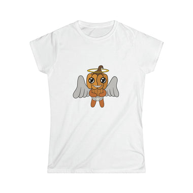 Lloyd the Baby Pumpkin Angel Women's Softstyle Tee