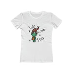 Yule Love this Women's The Boyfriend Tee