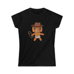 Lloyd the Baby Pumpkin Cowboy Women's Softstyle Tee