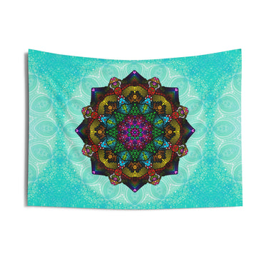 Cozy Realms Pyramid Wave Indoor Wall Tapestries