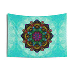 Cozy Realms Pyramid Wave Indoor Wall Tapestries