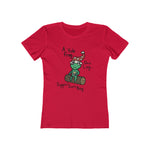 Yule be Sippin' Nog Women's The Boyfriend Tee