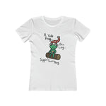 Yule be Sippin' Nog Women's The Boyfriend Tee