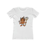 Lloyd the Baby Pumpkin Devil Women's The Boyfriend Tee