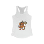 Lloyd the Baby Pumpkin Devil Women's Ideal Racerback Tank