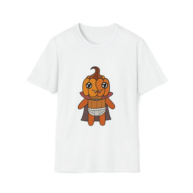 Lloyd the Baby Pumpkin Vampire Unisex Softstyle T-Shirt