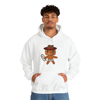 Lloyd the Baby Pumpkin Cowboy Unisex Heavy Blend™ Hooded Sweatshirt