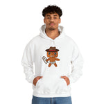 Lloyd the Baby Pumpkin Cowboy Unisex Heavy Blend™ Hooded Sweatshirt