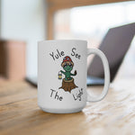 Yule see the Light Mug 15oz (Not available for free shipping)