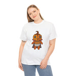 Lloyd the Baby Pumpkin Vampire Unisex Heavy Cotton Tee