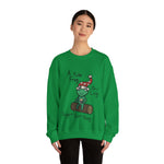 Yule be Sippin' Nog Unisex Heavy Blend™ Crewneck Sweatshirt