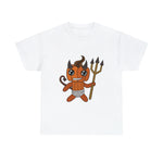 Lloyd the Baby Pumpkin Devil Unisex Heavy Cotton Tee