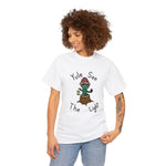 Yule see the Light Unisex Heavy Cotton Tee