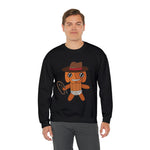 Lloyd the Baby Pumpkin Cowboy Unisex Heavy Blend™ Crewneck Sweatshirt