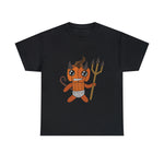 Lloyd the Baby Pumpkin Devil Unisex Heavy Cotton Tee