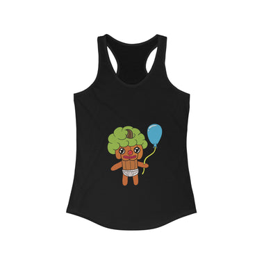 Lloyd the Baby Pumpkin Clown Women's Ideal Racerback Tank