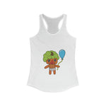 Lloyd the Baby Pumpkin Clown Women's Ideal Racerback Tank