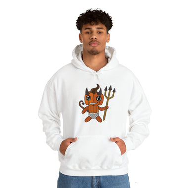 Lloyd the Baby Pumpkin Devil Unisex Heavy Blend™ Hooded Sweatshirt