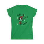 Yule Love this Women's Softstyle Tee