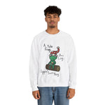 Yule be Sippin' Nog Unisex Heavy Blend™ Crewneck Sweatshirt