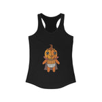 Lloyd the Baby Pumpkin Vampire Women's Ideal Racerback Tank