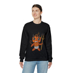 Lloyd the Baby Pumpkin Devil Unisex Heavy Blend™ Crewneck Sweatshirt