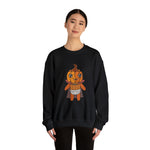 Lloyd the Baby Pumpkin Vampire Unisex Heavy Blend™ Crewneck Sweatshirt