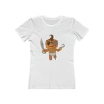 Lloyd the Baby Pumpkin Pirate Women's The Boyfriend Tee