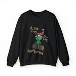 Yule be Sippin' Nog Unisex Heavy Blend™ Crewneck Sweatshirt