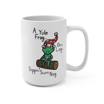 Yule be Sippin' Nog Mug 15oz  (Not available for free shipping)