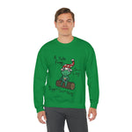 Yule be Sippin' Nog Unisex Heavy Blend™ Crewneck Sweatshirt