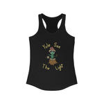 Yule see the Light Women's Ideal Racerback Tank