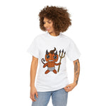 Lloyd the Baby Pumpkin Devil Unisex Heavy Cotton Tee