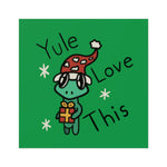 Yule Love this Square Stickers, Indoor\Outdoor