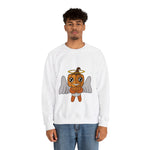 Lloyd the Baby Pumpkin Angel Unisex Heavy Blend™ Crewneck Sweatshirt