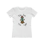 Yule see the Light Women's The Boyfriend Tee