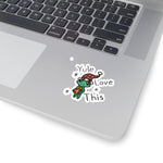 Yule Love this Kiss-Cut Stickers