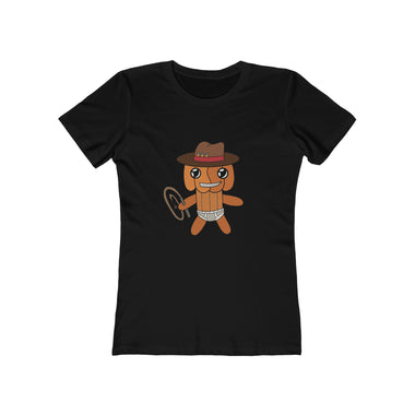 Lloyd the Baby Pumpkin Cowboy Women's The Boyfriend Tee