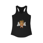 Lloyd the Baby Pumpkin Angel Women's Ideal Racerback Tank